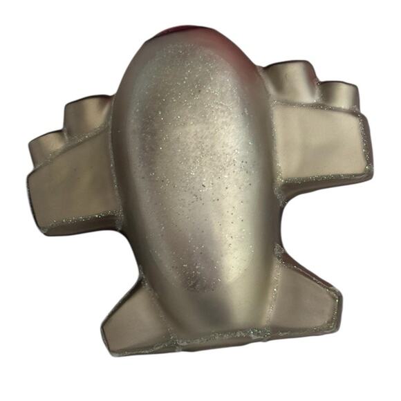 Old World Christmas Glass Blown Tree Ornament Airplane - Picture 7 of 8